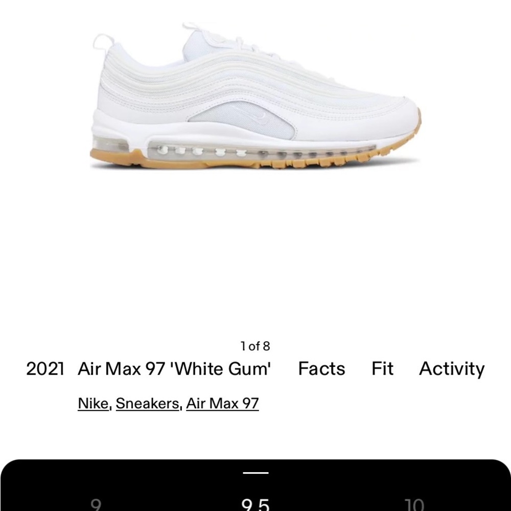 Nike shoes size 9 1/2